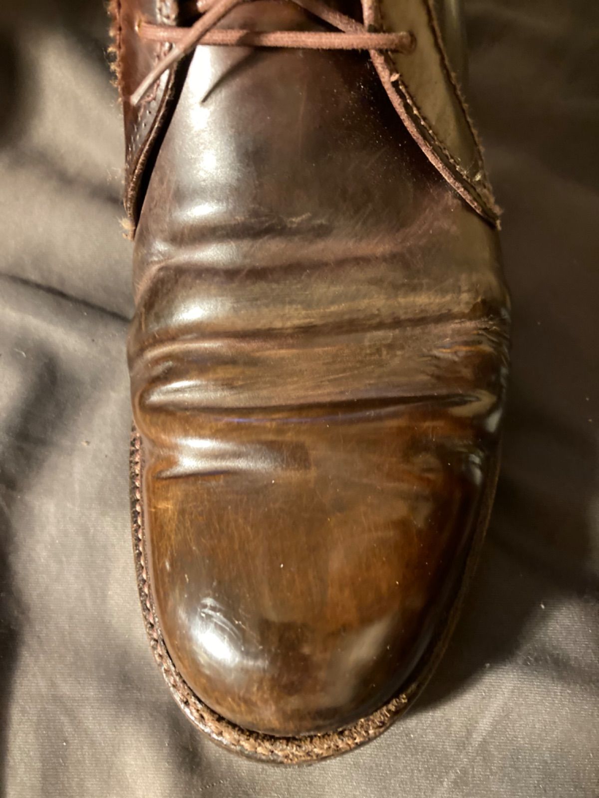 Alden 幻のカラー 初期 マホガニー コードバン 1358 - 靴