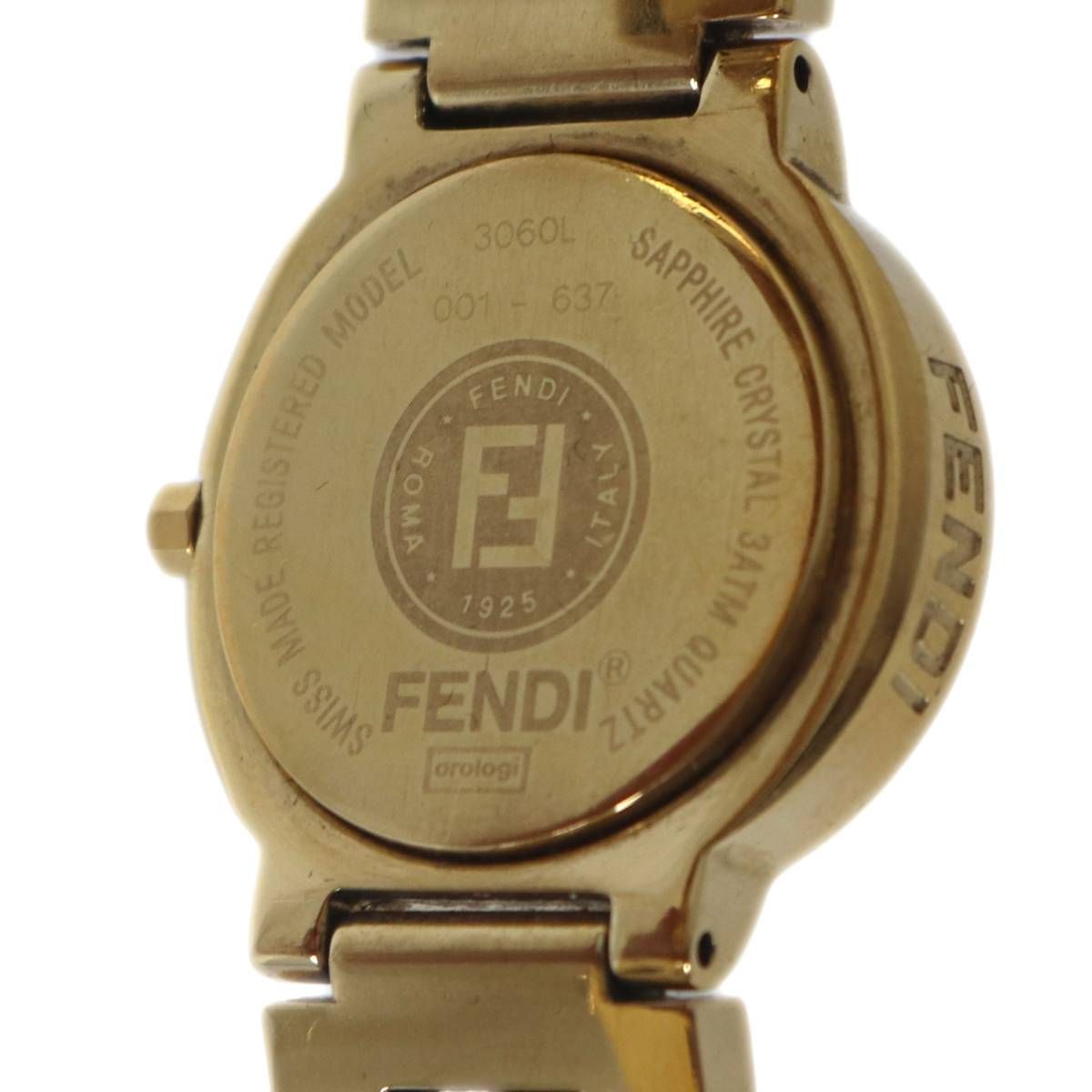 FENDI / フェンディ ステラ LIMITED 1Pダイヤ レディース腕時計 3060L