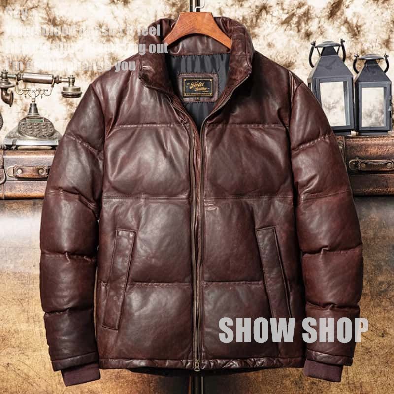 美品 メンズファッション上質羊革 シープスキン ライダース 2117  