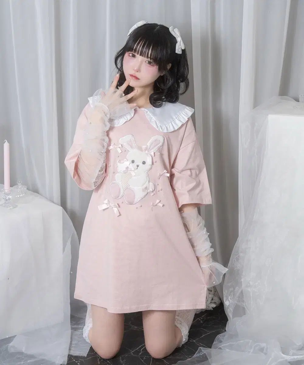 値下げ ピッピシック PIPPICHIC黒 ハート柄 ポインテッドトゥ ミュール