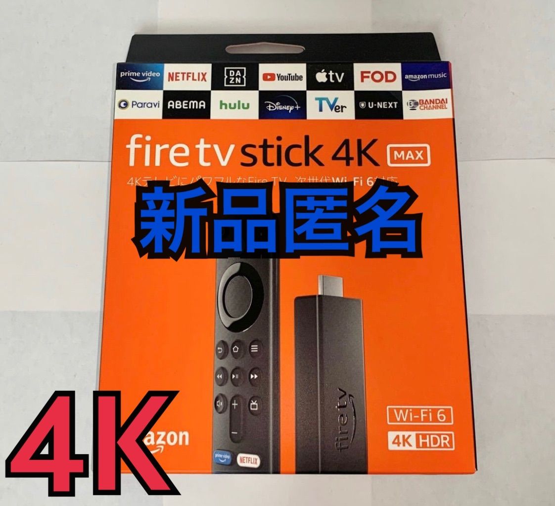 新品】Amazon Fire TV Stick 4K Max - メルカリ