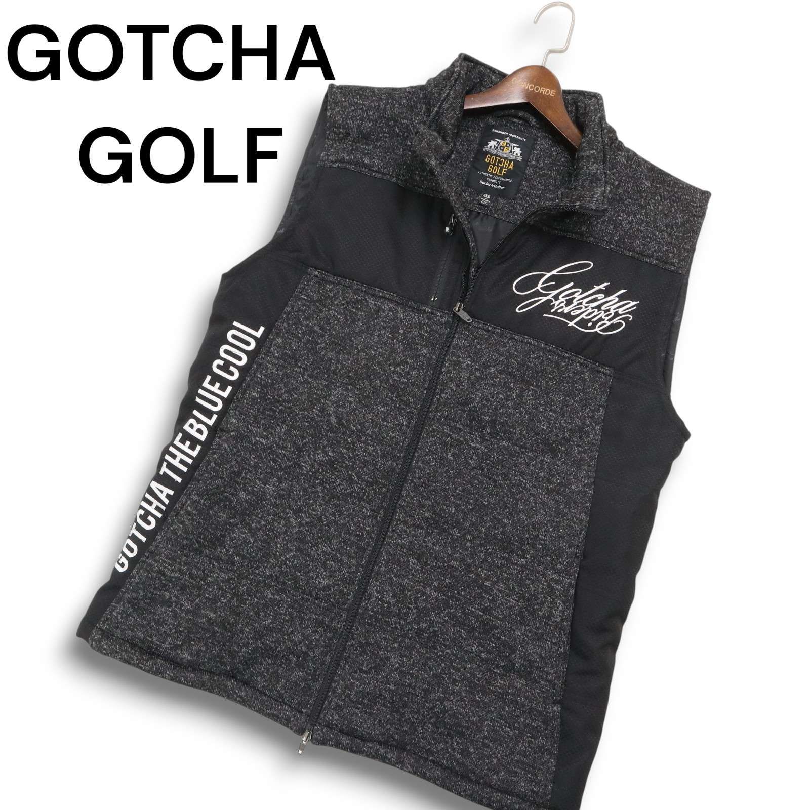 Callaway⁄キャロウェイ ゴルフ Vネックベストライトグレー⁄LL美品