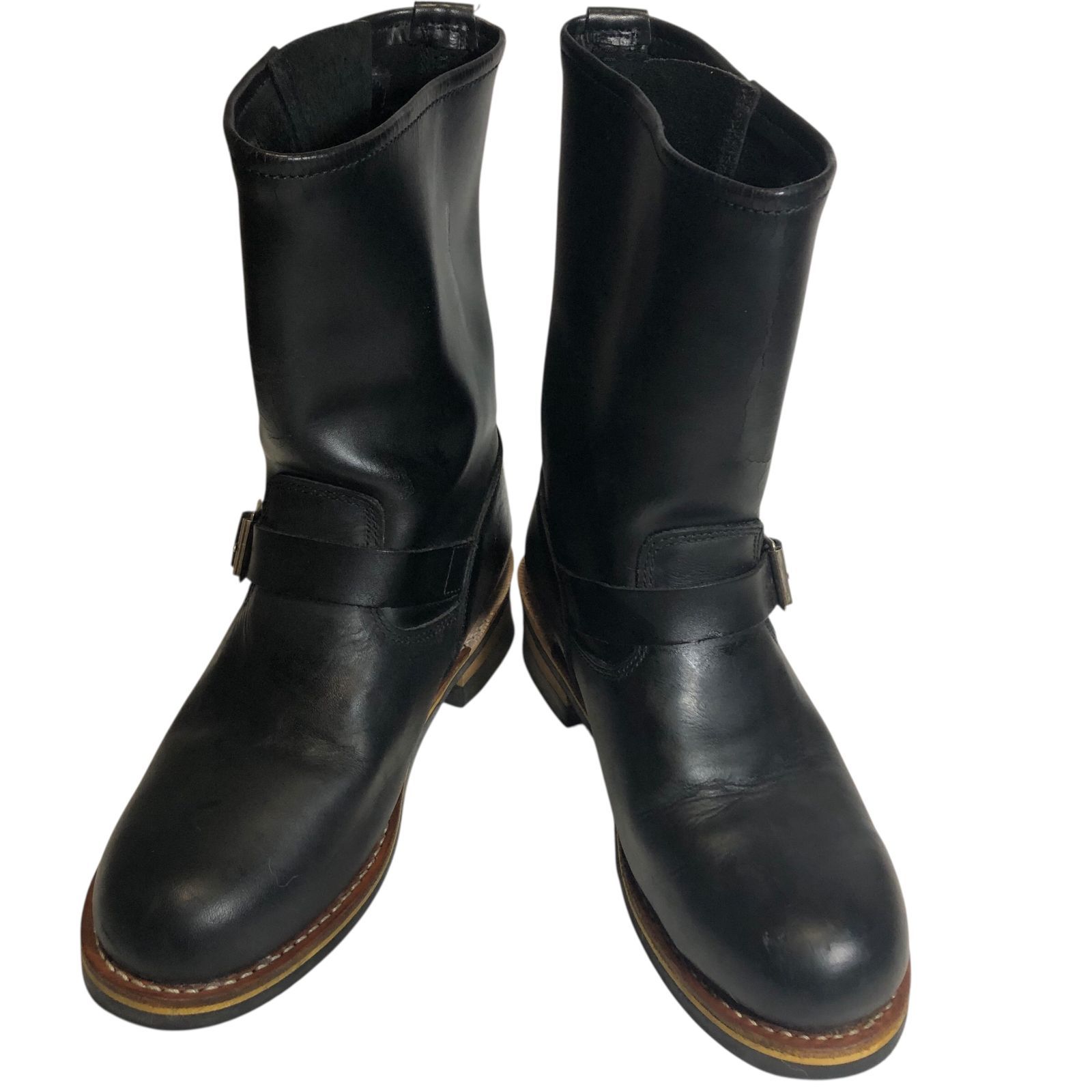 OIL AND CHEMICAL RESISTANTレザー エンジニアブーツ