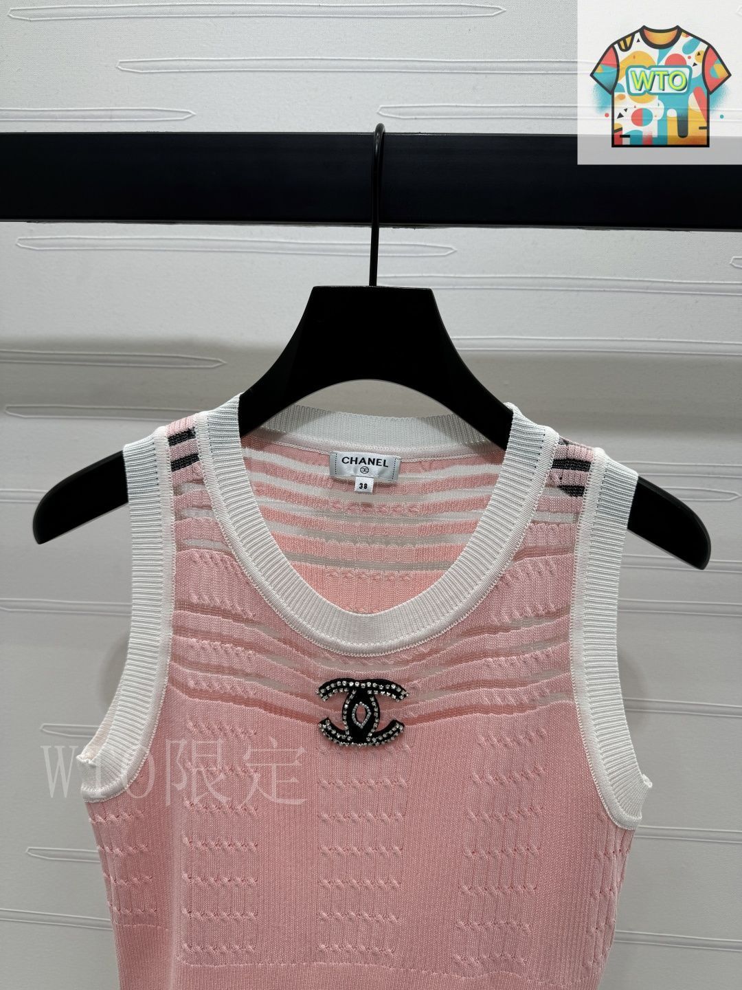【CHANEL】ベスト CHANEL(シャネル) ベスト サイズ34美品 - アイボリー シルク混