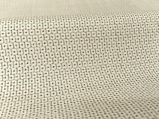 平和屋着物○紅花紬 米沢 横段文 正絹 逸品 未使用 CAAS0155th 平和屋