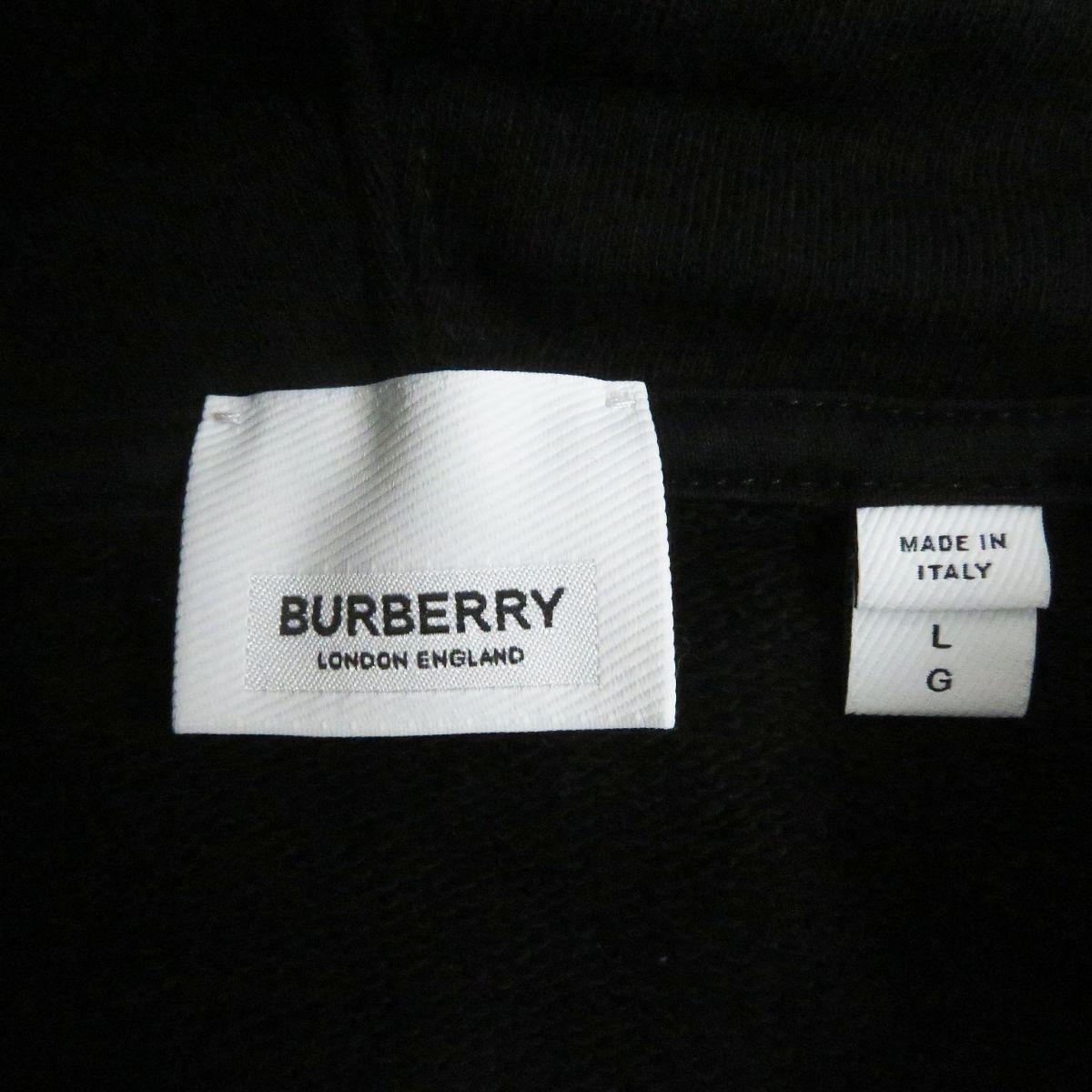 極美品□21SS BURBERRY/バーバリー 4559671 TB/ロゴプリント プル 