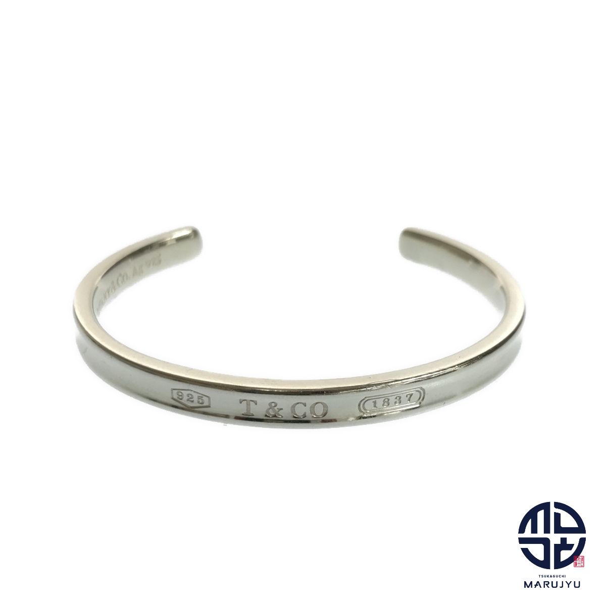 3414】 ティファニー メイカーズ ナロー カフ バングル 925