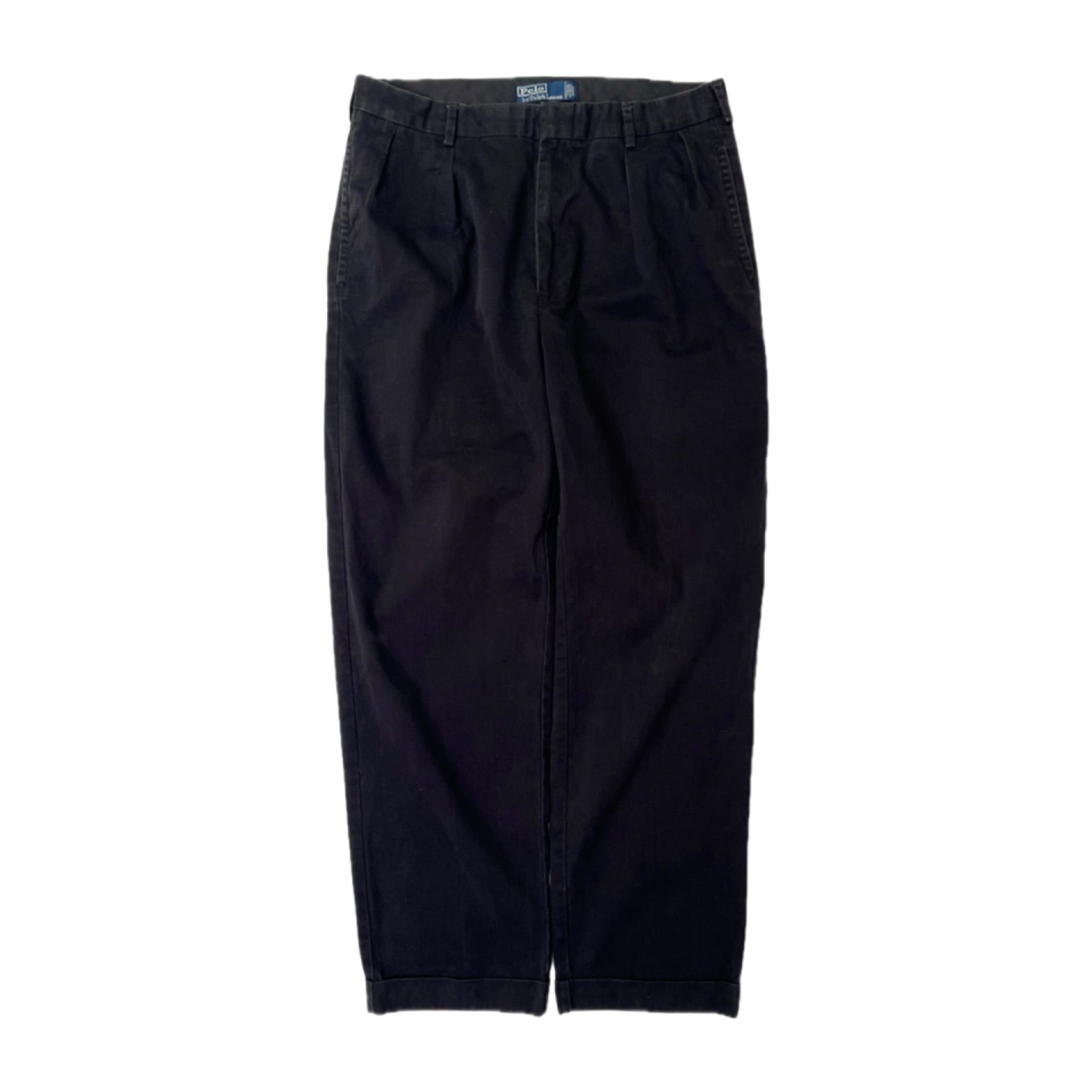【BLACK】Polo Ralph Lauren 2tuck pants 
