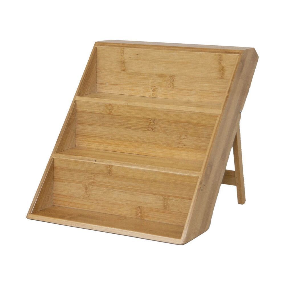 ラック 棚 木製 3段 ミニ スリム ウッドラック 調味料ラック 卓上 収納棚 オープンラック 収納ラック シェルフ 机上 ディスプレイラック ミ