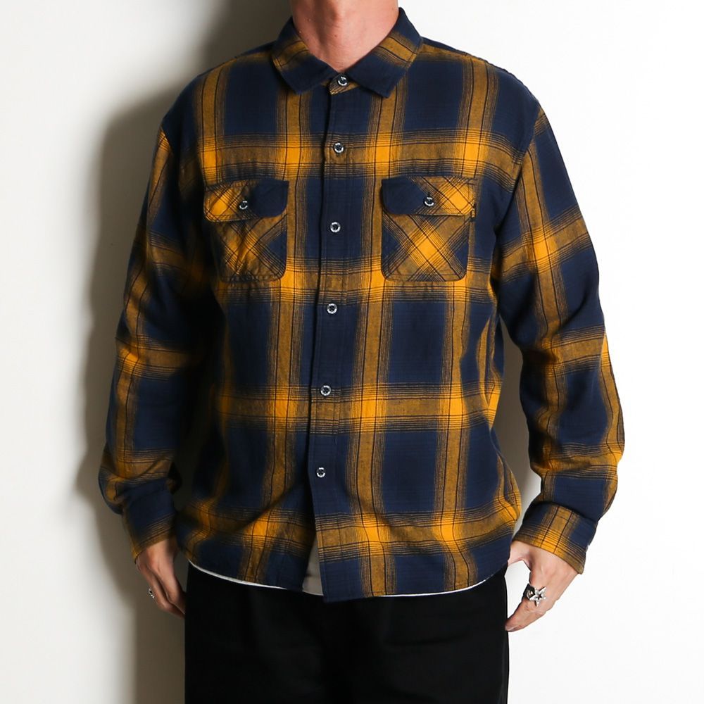 RATS/ラッツ】COTTON LINEN CHECK SHIRT / コットンリネン