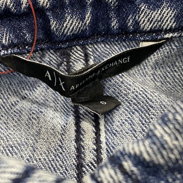 ◇アルマーニエクスチェンジ A|X ARMANI ケミカルデニムシャツ