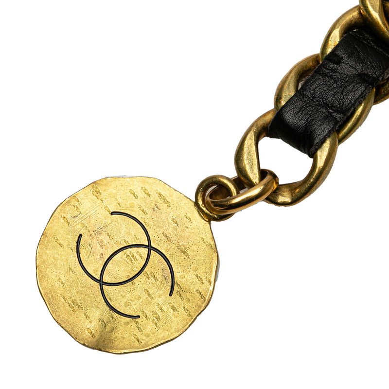 希少✨　CHANEL ココマーク　ベルト　ブラック　レザー　ゴールド　レディース CHANEL（ベルト）のフリマアイテム一覧