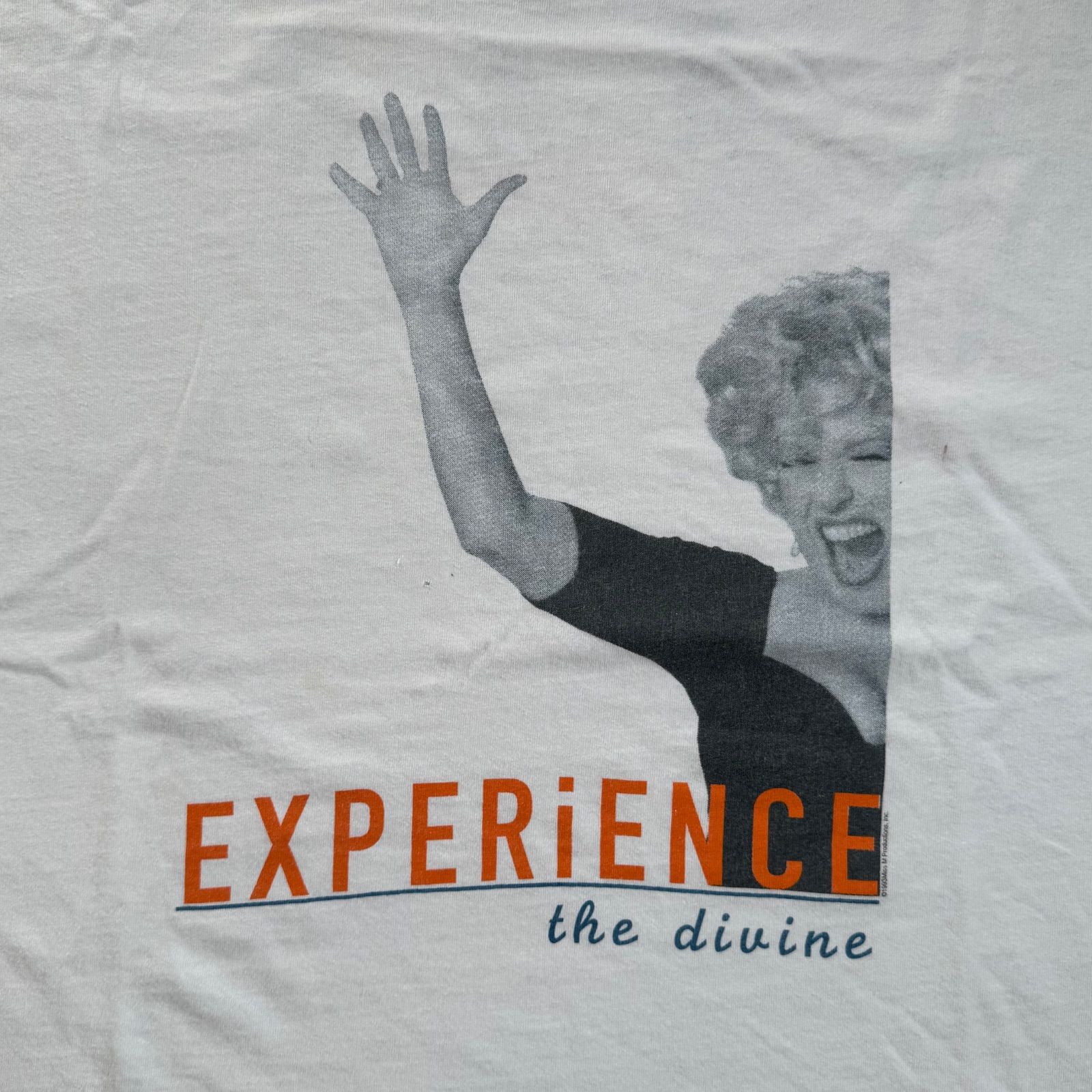 90s BETTE MIDLER Print T Shirt L 