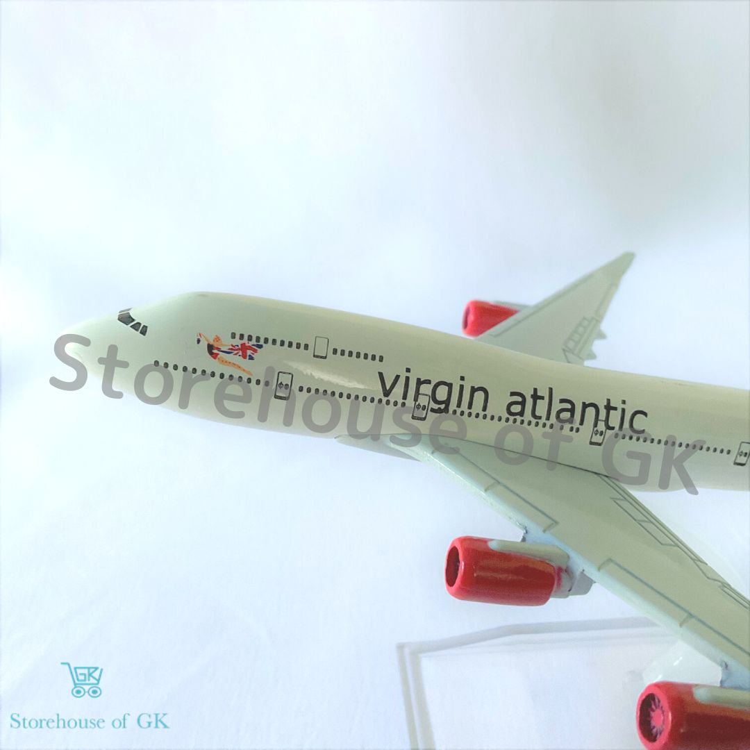 旅客機 『ヴァージン アトランティック航空 ボーイング 747』 1/400 ダイキャスト 完成品 飛行機 模型 - メルカリ