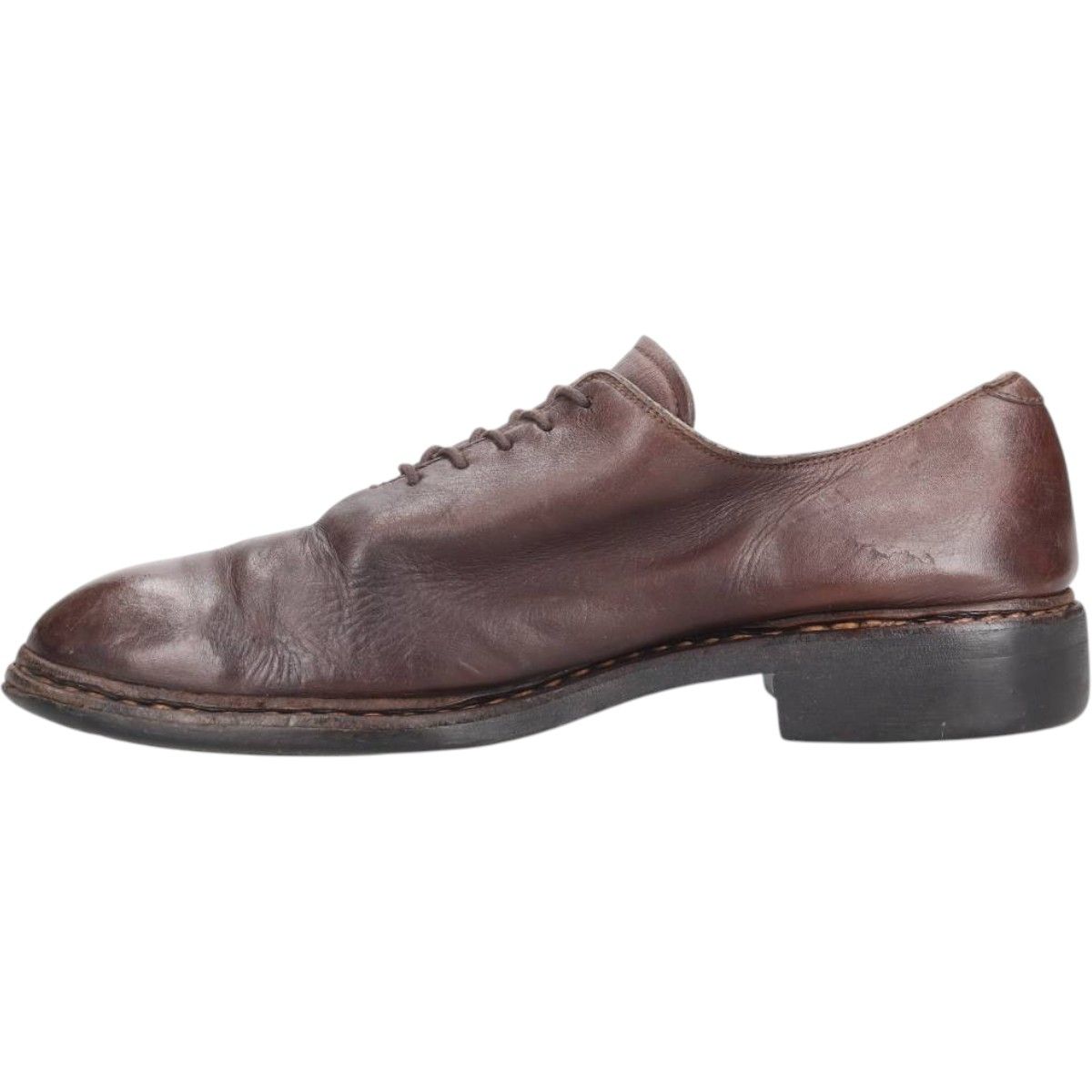 プレーントゥシューズ フランス製