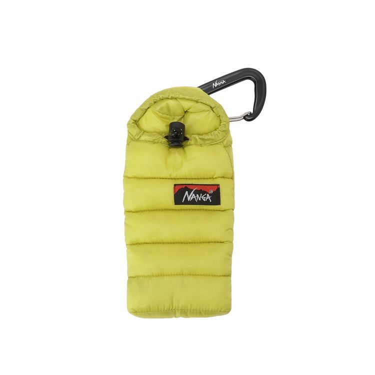 ナンガ ミニスリーピングバッグフォンケース マスタード W8.5&times;H17cm #NA22533A204-MUSTARD MINI SLEEPING BAG PHONE CASE MUSTARD NANGA 新品 未使用
