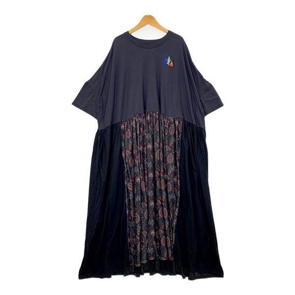 今期 bedsidedrama ベッドサイドドラマ　カットソー Ｔシャツ　新品 bedsidedrama（ベットサイドドラマ）の「Blanket stitch T-shirt
