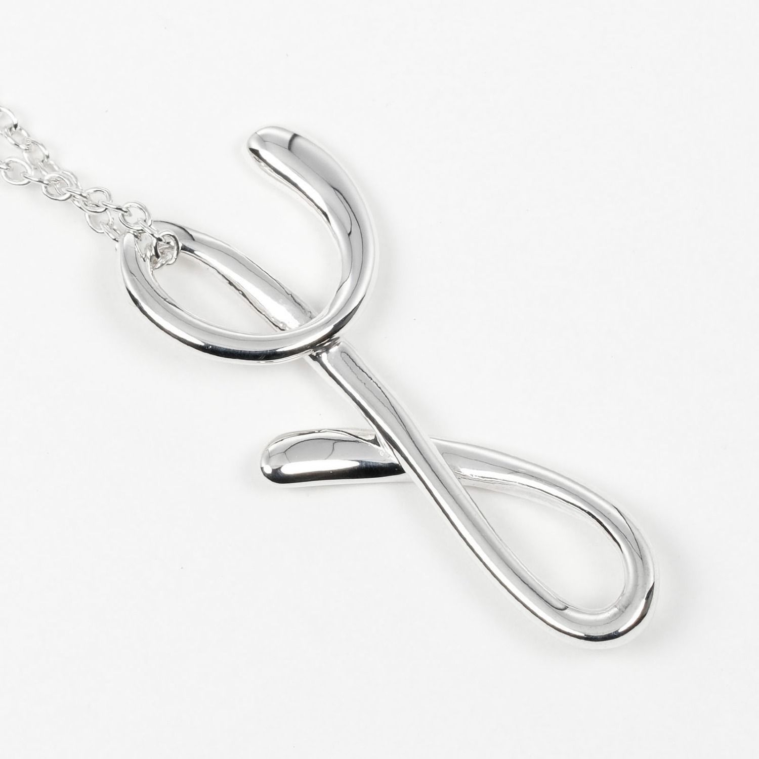 ティファニー TIFFANY&Co. レターa ネックレス シルバー925