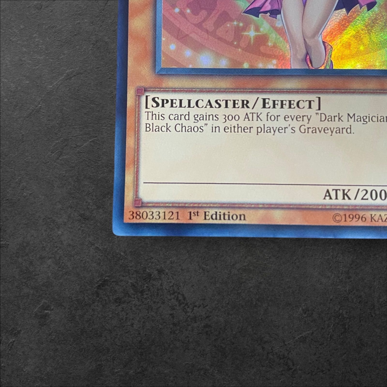 【最後の1枚！】遊戯王 海外版　ブラックマジシャンガール　レッドウルトラ コナミデジタルエンタテインメント 遊戯王 US版 ブラック
