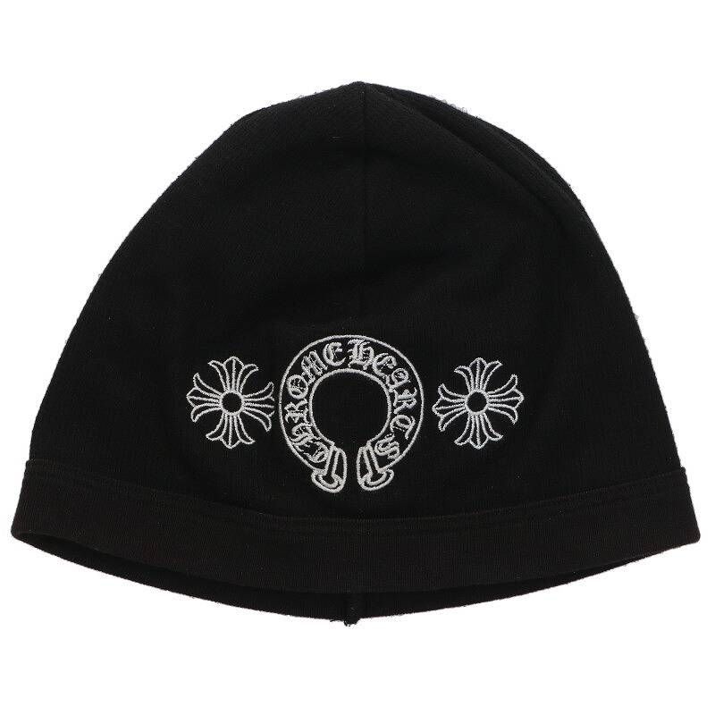 希少品】Chrome Hearts クロムハーツニット帽 刺繍 サーマル CHROME