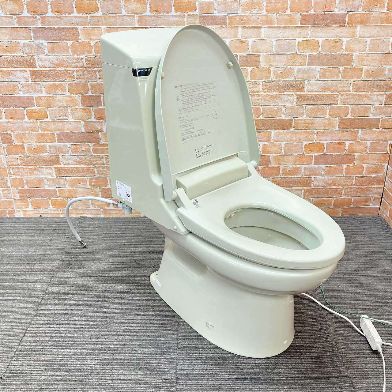 品 INAX Newベーシア トイレ洋式便器 床下排水 GBC-270S 排水芯200mm ウォシュレット一体型タンク DT-B152 SG6 フォググリーン 34J091803