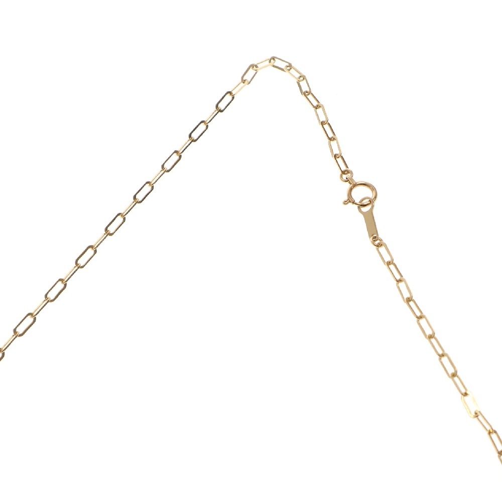 AVALANCH アヴァランチ 10K スクエアチェーン ネックレス ゴールド