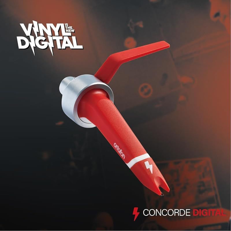 ortofon Concorde MKII Digital オルトフォン DJカートリッジ ヘッドシェル一体型 丸針 DJプレイ リスニング兼用 1
