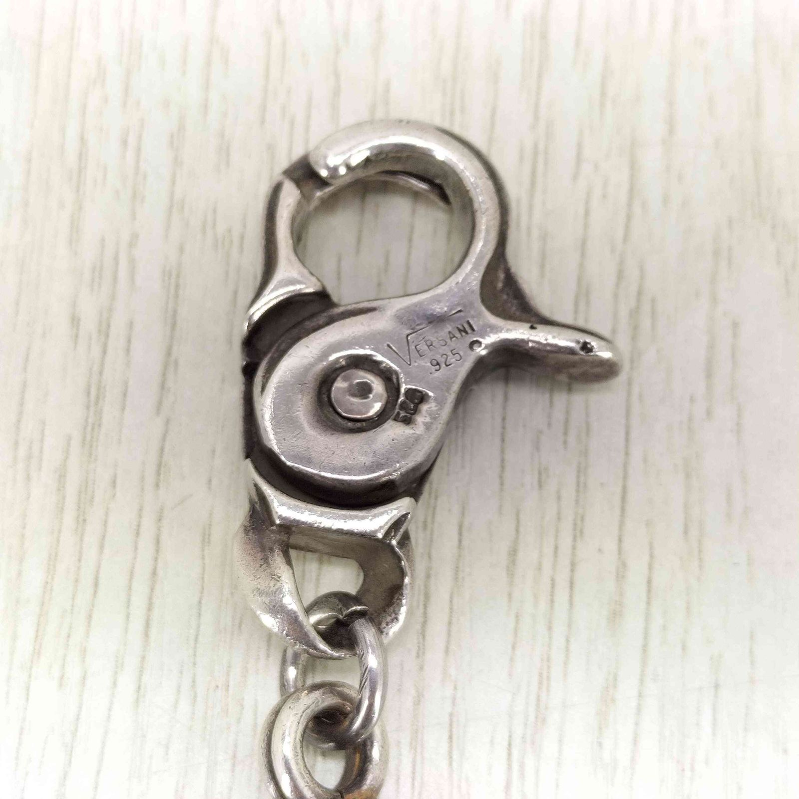  ユーズドフルギ 古着 VERSANI 925刻印 ウォレットチェーン メンズ 表記無 ウォレットチェーン 小物