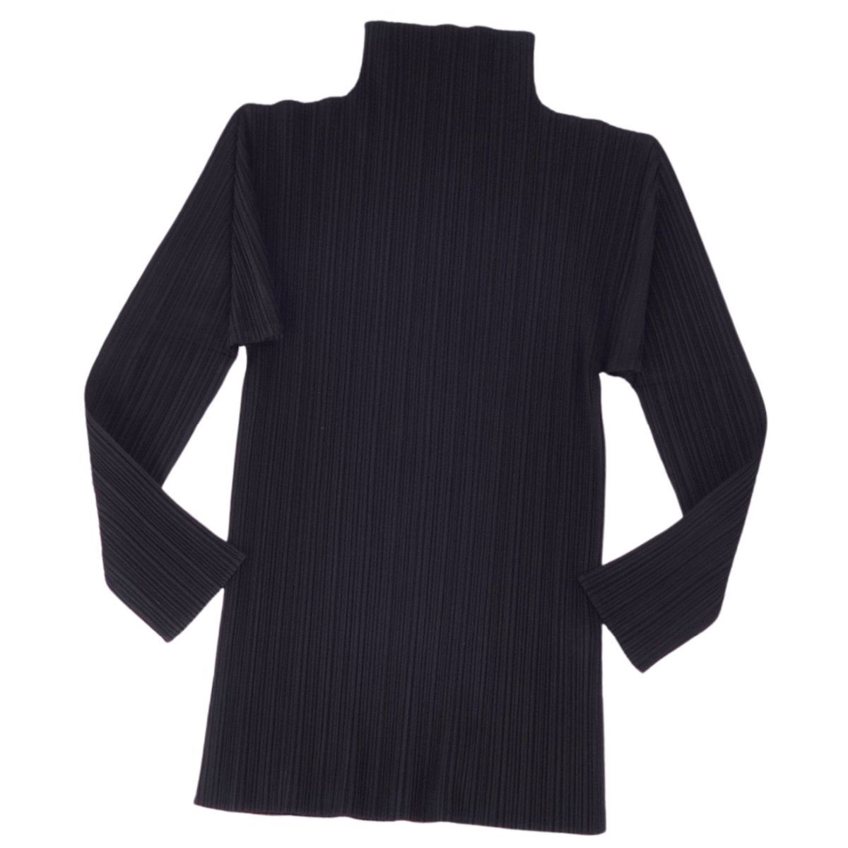美品 プリーツプリーズ イッセイミヤケ PLEATS PLEASE シャツ ブラ 