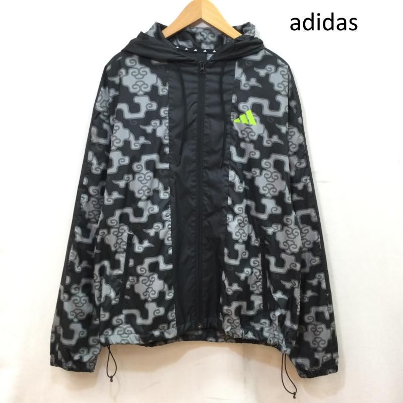 adidas アディダス ジャケット、上着 ジャンパー、ブルゾン クラウド プリント  ウインドブレーカー FS4055