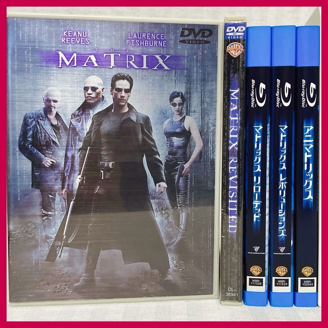 DVD・Blu-ray】マトリックス・アニマトリックス 洋画 キアヌ・リーブス