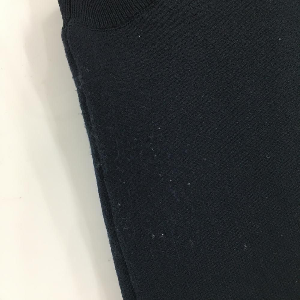 パーリーゲイツ ニットベスト ダークネイビー×レッド Vネック