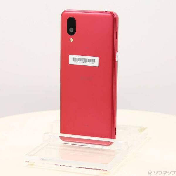 品〕 BASIO active 64GB 節約 レッド SHG09 au SIMフリー【198】