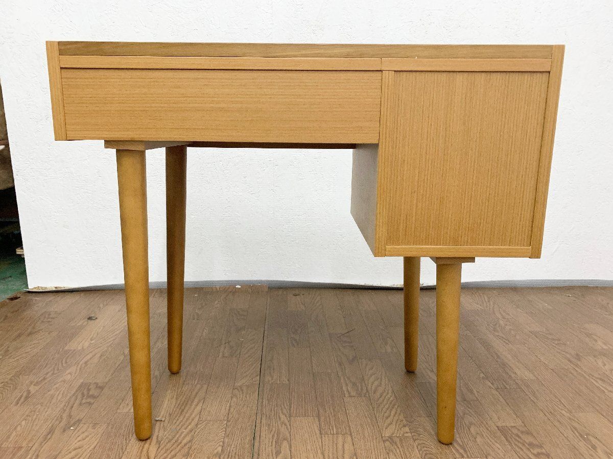 2025モデル ◆ウニコ unico アルベロ ALBERO ドレッサー チェア 2点セット 卓上ミラー チーク材 鏡台 グリーン スツール 机 ヴィンテージ 貝1237