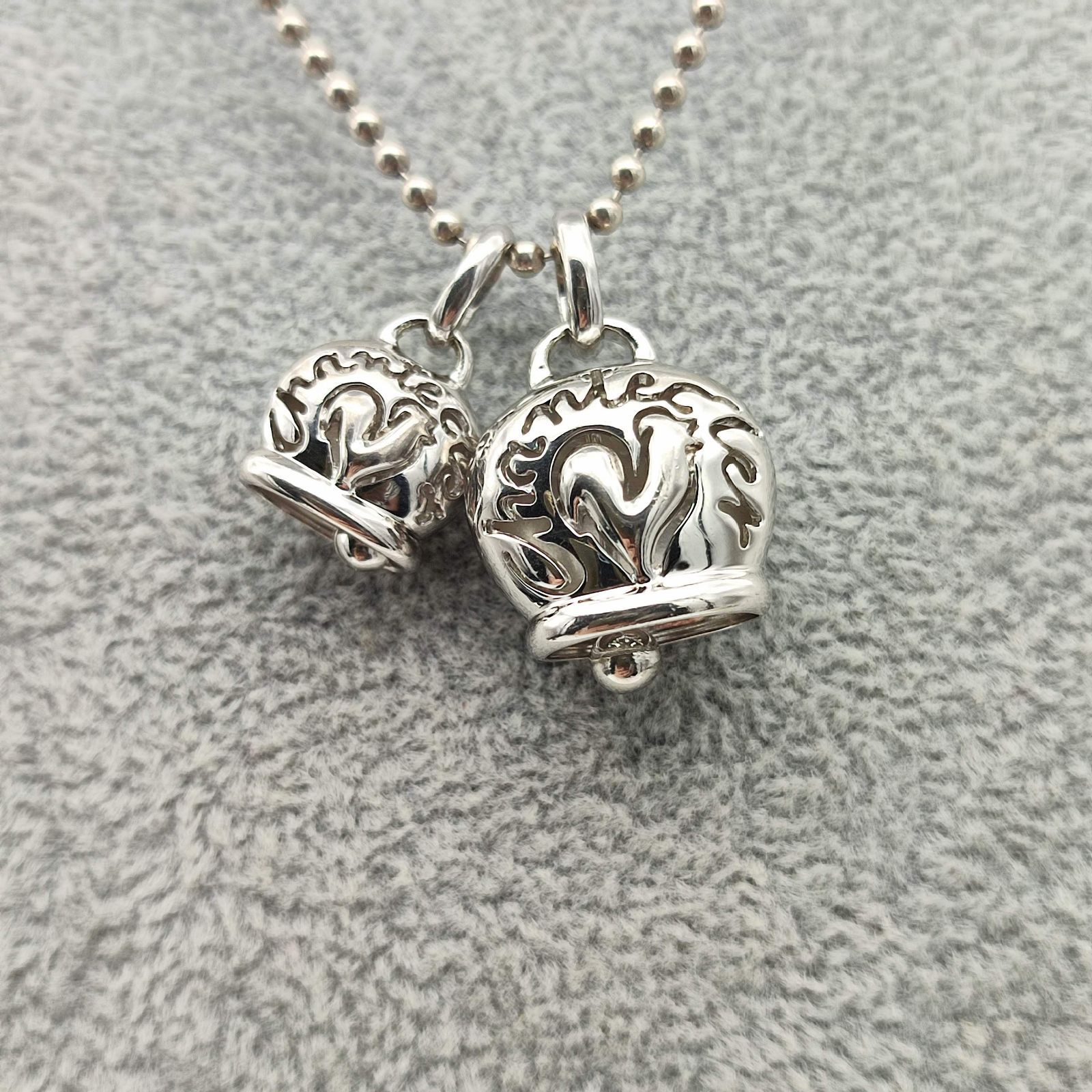 美品】Chantecler シャンテクレール 幸運のベル 2連ネックレス