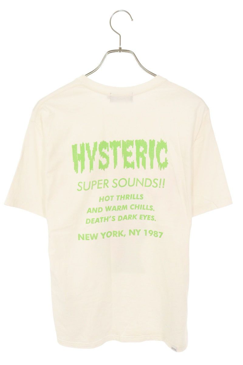 ヒステリックグラマー メンズ ヒステリックグラマー 02233CT05 MONDO ROCKプリントTシャツ