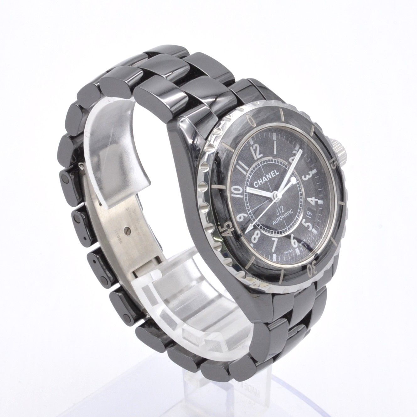 CHANEL シャネル J12 H0685 メンズ腕時計 38mm 自動巻 ブラック