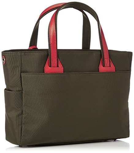 ランバンオンブルー トートバッグ ドロップ メンズ カーキ