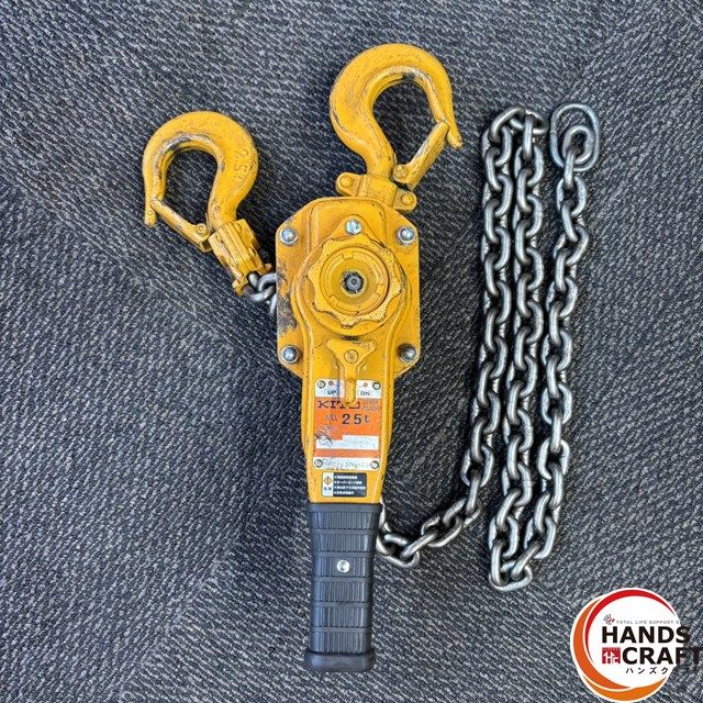 ◎ 品 KITO LB025 2.5t レバーブロック キトー 動作良好