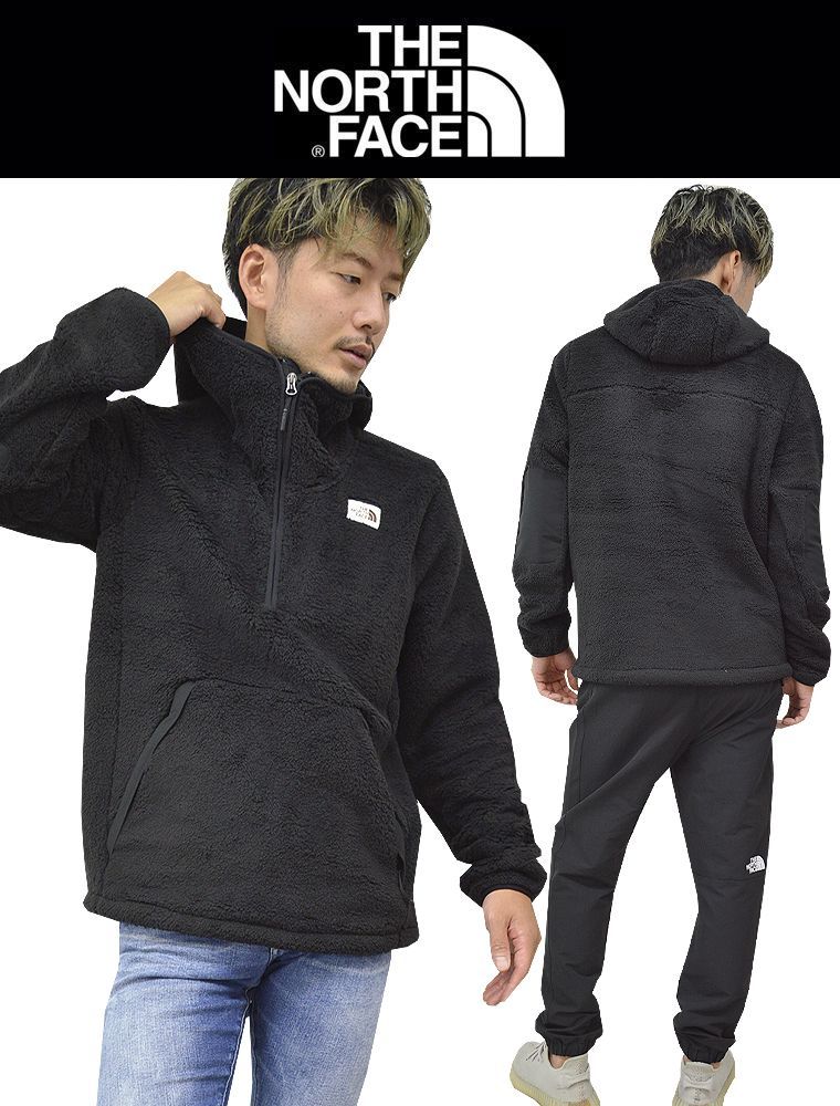 THE NORTH FACE シェルパフリースハーフジッププルオーバーフーディ