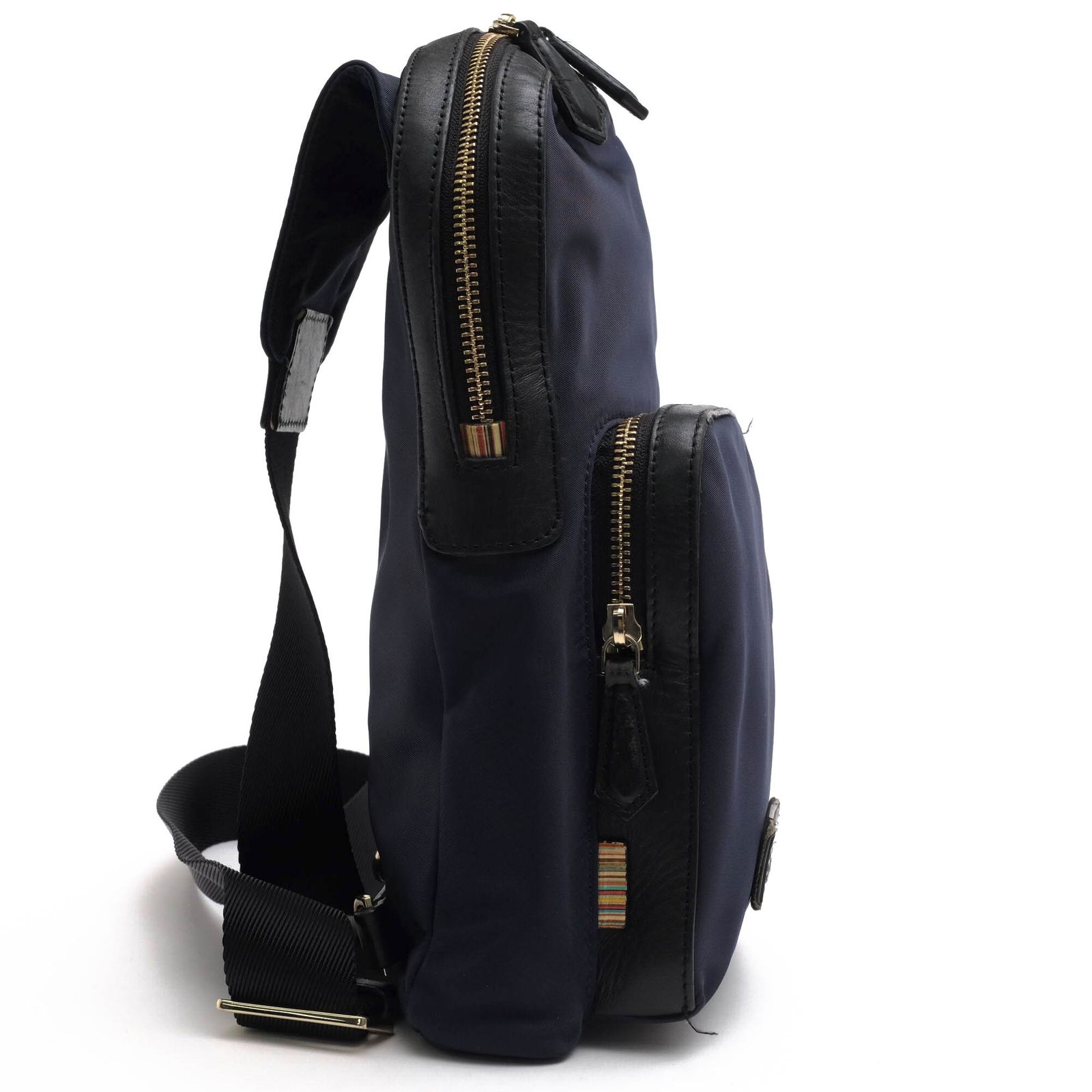 ポールスミス ボディバッグ ショルダーバッグ メンズ 紺 ネイビー