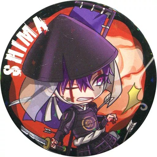 中古】バッジ・ピンズ 志麻(SD)/ホロ 缶バッジ 「Happy Halloweeeen