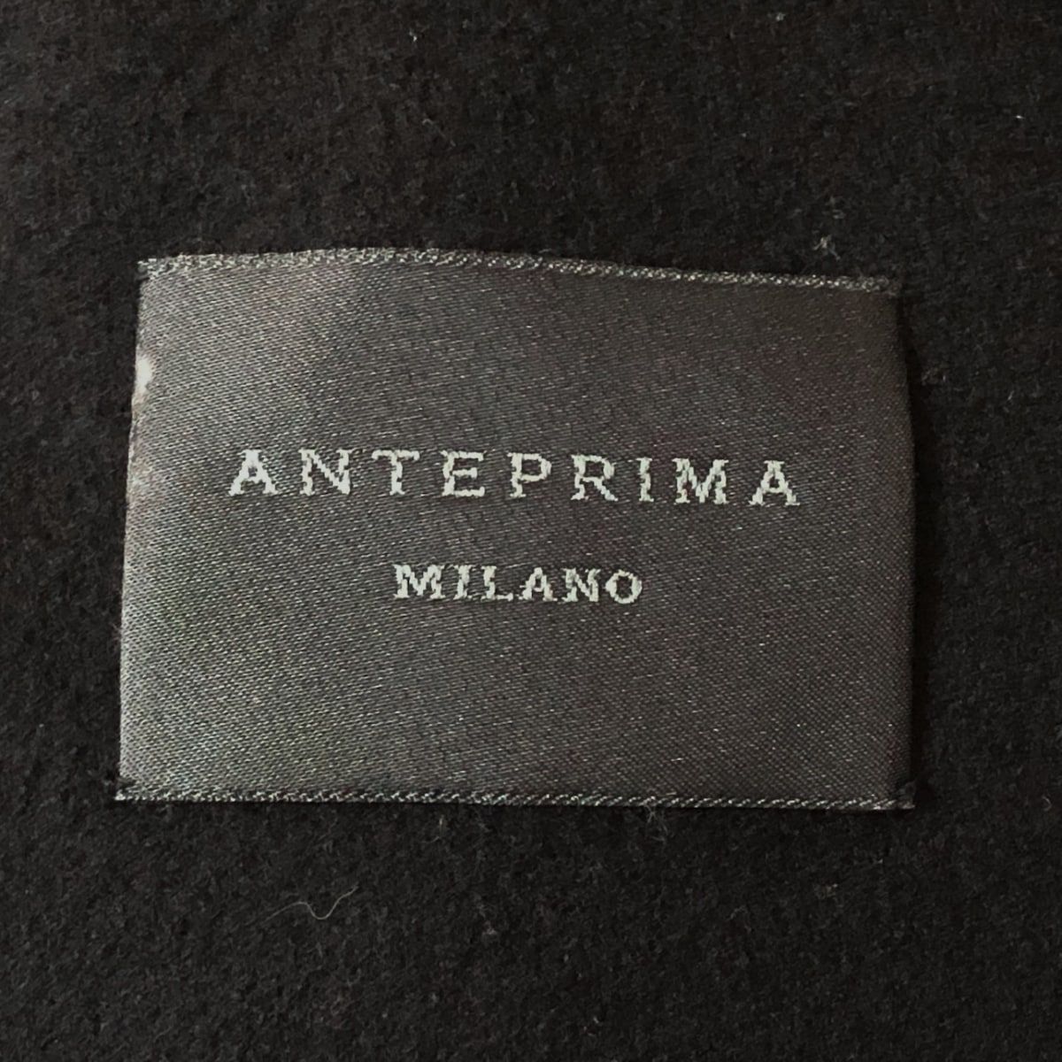 ANTEPRIMA(アンテプリマ) コート サイズ40 M レディース - 黒 長袖/カシミア混/ロング丈/春/秋