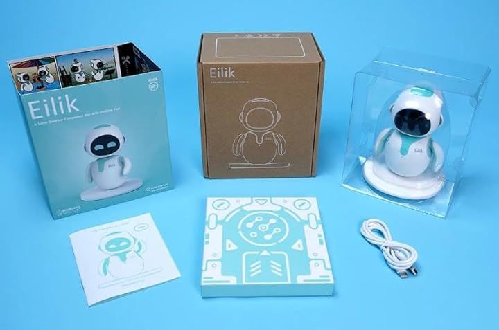 Action First アイリック Eilik 感情的知性を備えたデスクトップ