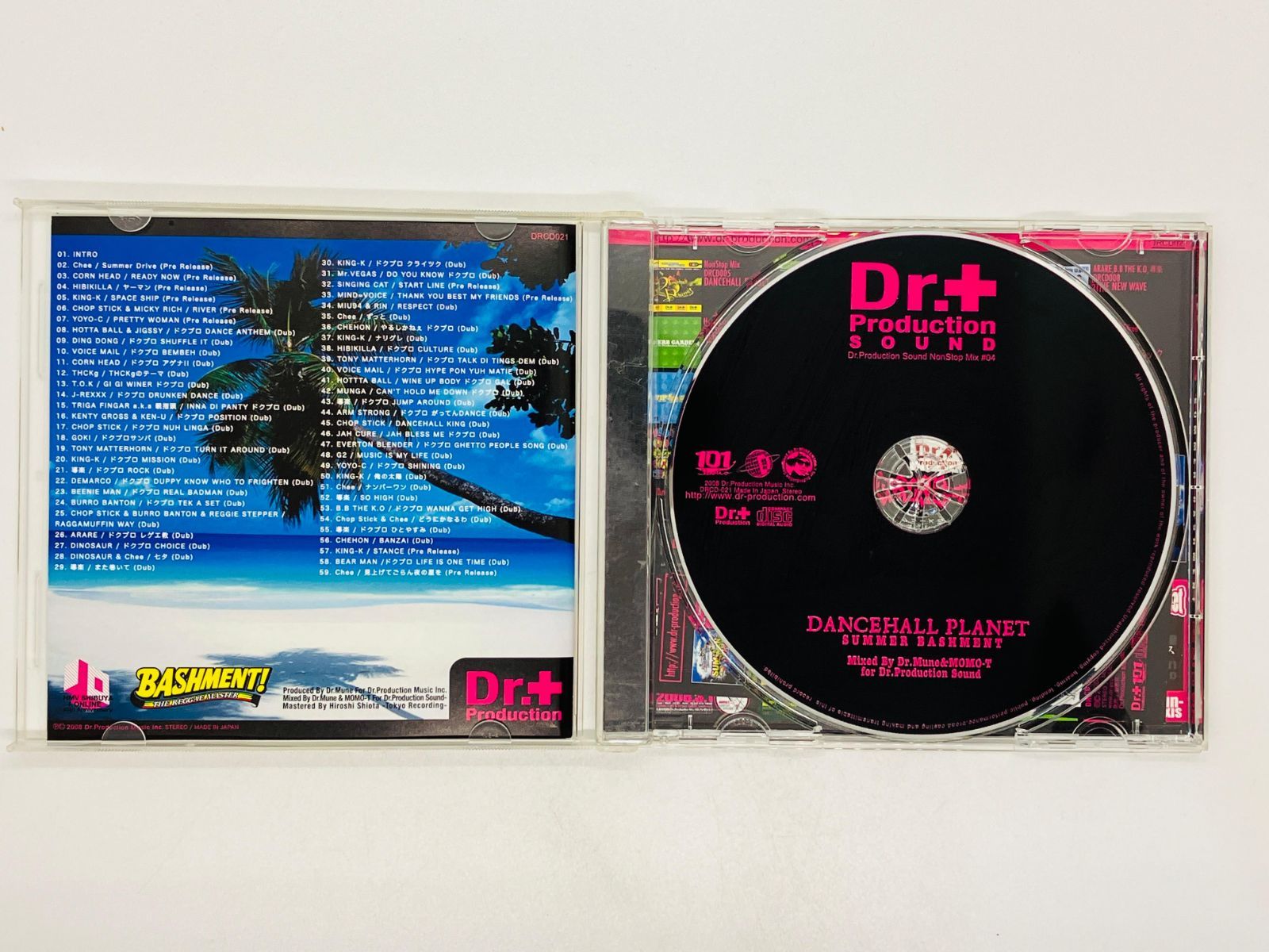 CD SUMMER BASHMENT / Dancehall Planet / Dr.Production Sound Nonstop mix G01