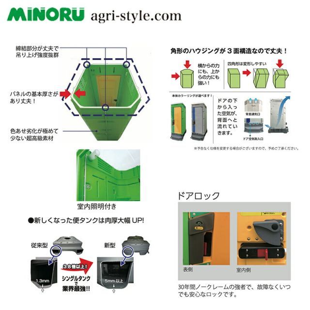 仮設トイレ MET2-KYRT-2