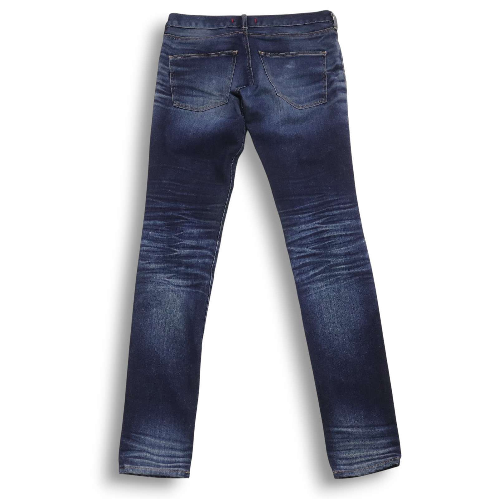 レッドカード デニム スキニー パンツ ジーンズ ダメージ ストレッチ加工 XS レッドカード RED CARD デニムパンツ ジーンズ USED加工