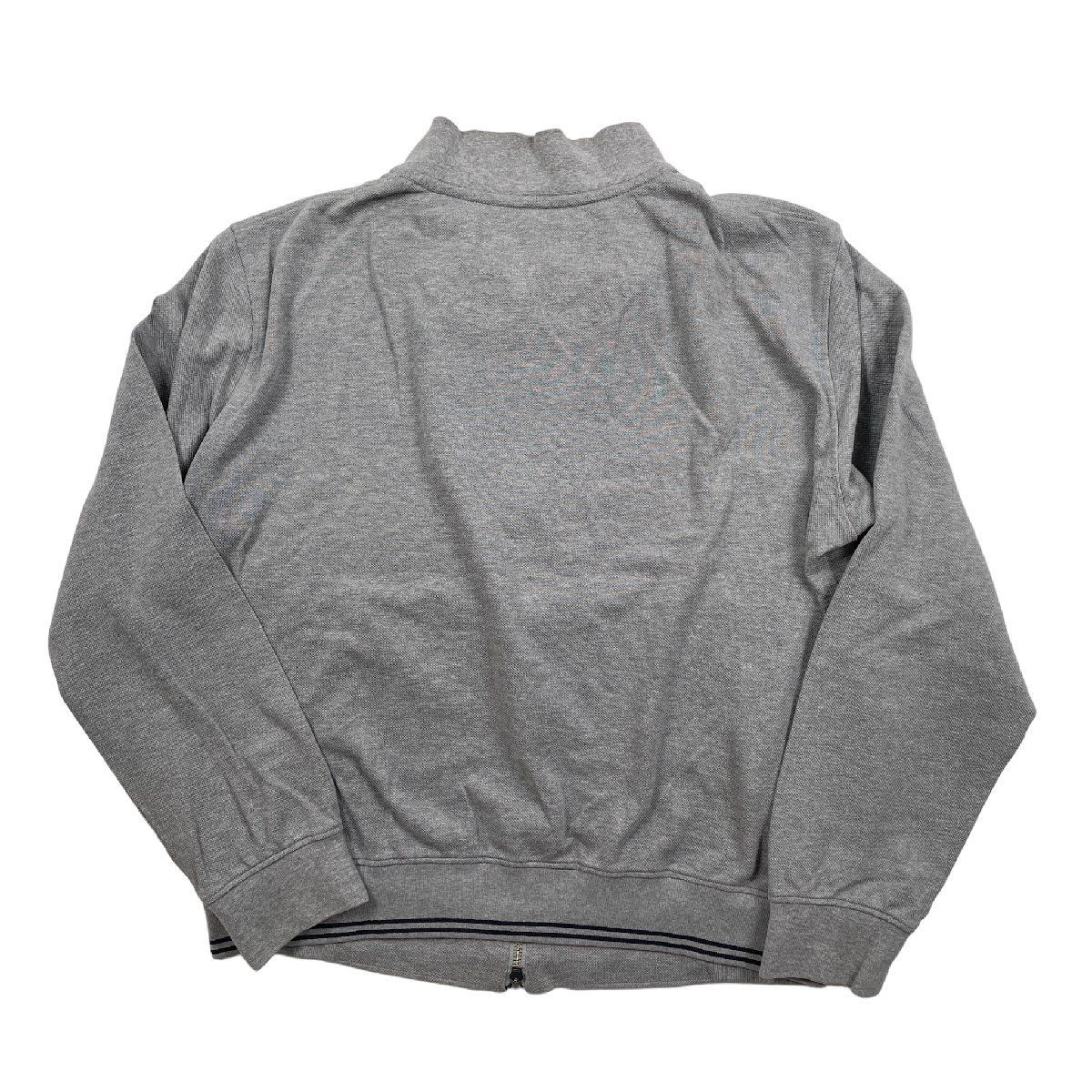 FRED PERRY フレッドペリー 長袖パーカー フルジップ グレー サイズM