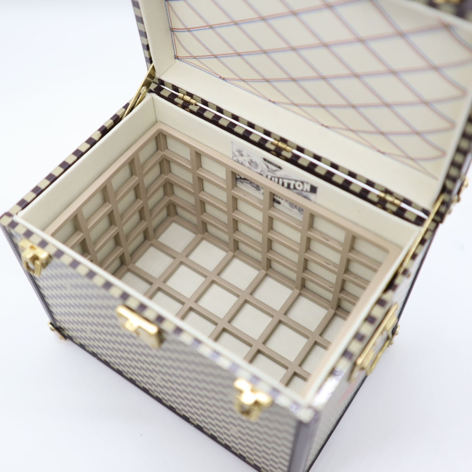 LOUIS VUITTON ルイヴィトン マルシャポー ダミエ トランク型ペーパー