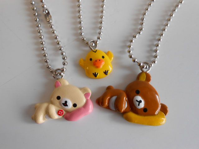 ♯Iym29KZリラックマレリーフマスコットキーチェーン7種